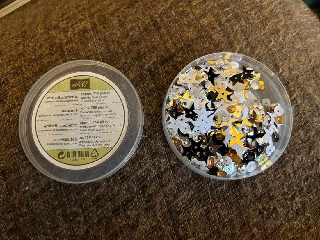 Stampin' UP! Metallics Sequin Assortment