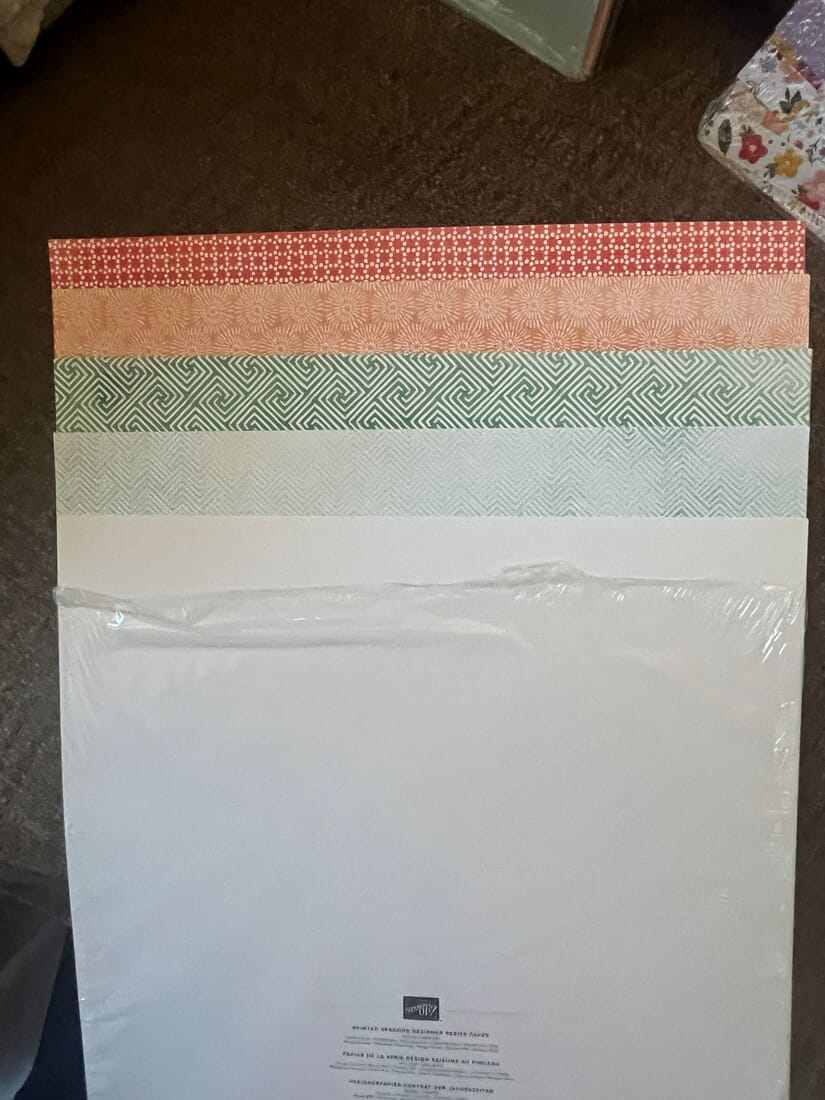 Stampin' UP! Painted Seasons 12x12 Designer Series Paper - Image 2