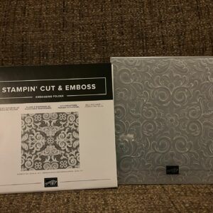 Stampin’ UP! Parisian Flourish 3D Embossing Folder