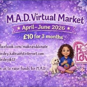M.A.D Virtual Online Fundraising Market Stall Fee