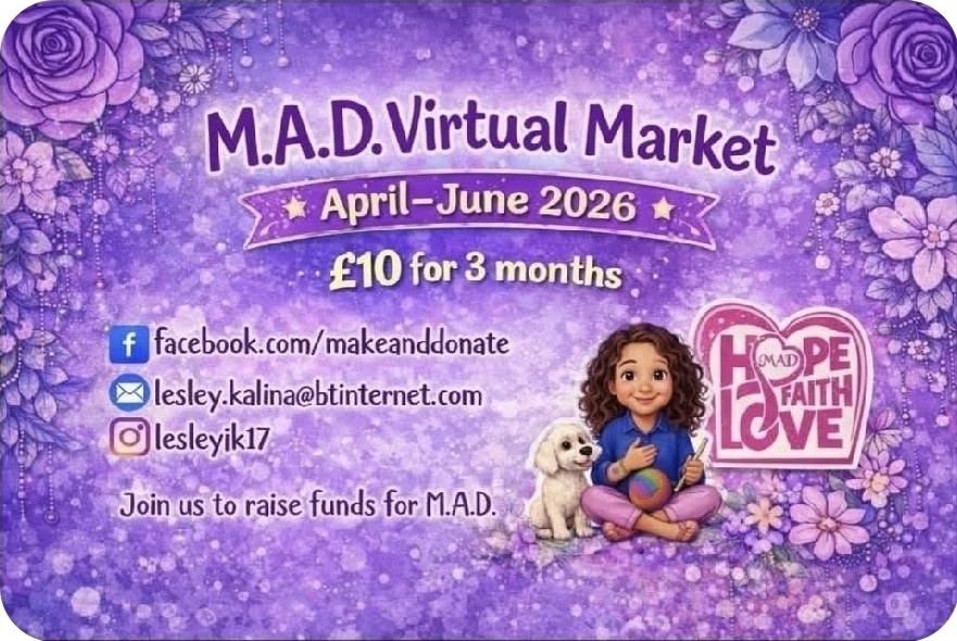 M.A.D Virtual Online Fundraising Market Stall Fee