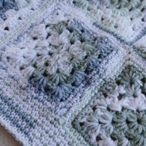 Crocheted blanket/ throw/ wheelchair blanket. All proceeds to The Stroke Association