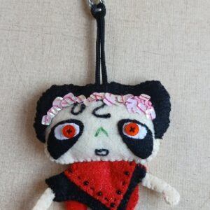 ‘Zombie Feltie’ accessory, bag charm or keyring.’ Thriller’.All proceeds to The Stroke Association