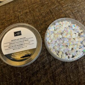 Stampin’ UP! Snowflake Sequin Assortment