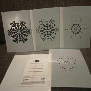 Stampin’ UP! Snowy Delights Decorative Masks
