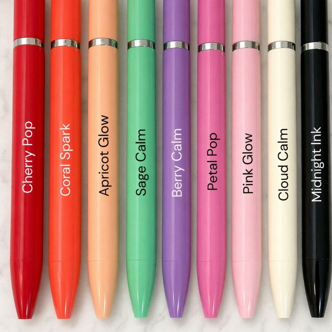 Handmade Dino Fidget Pen – Colourful Polymer Clay Bead Pen – Lightweight Sensory Pen UK – Student Focus Tool - Image 4