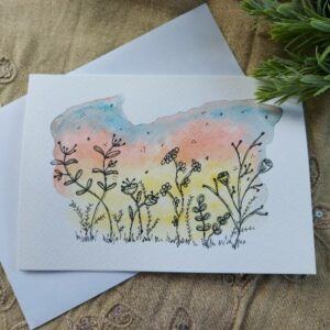 Blank Greeting Cards – Pack of 3 – Original artwork – watercolour