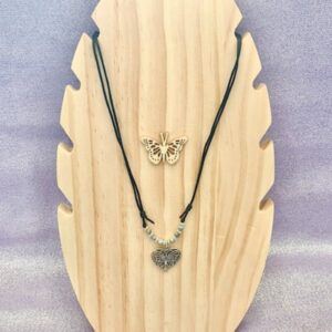 Butterfly Heart Necklace