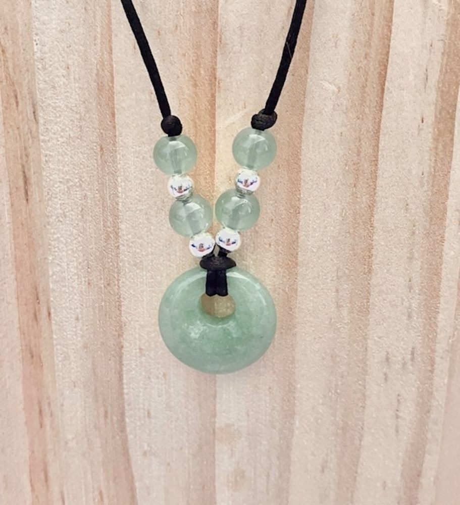 Green Aventurine Pendant Necklace