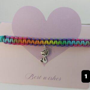 Handmade Macrame Charm friendship Bracelets – Mix & Match (3 for £6)