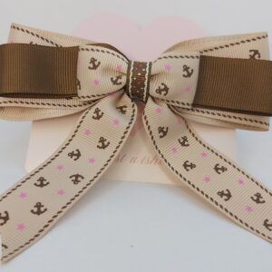 The Starry Harbour Nautical bow hair band
