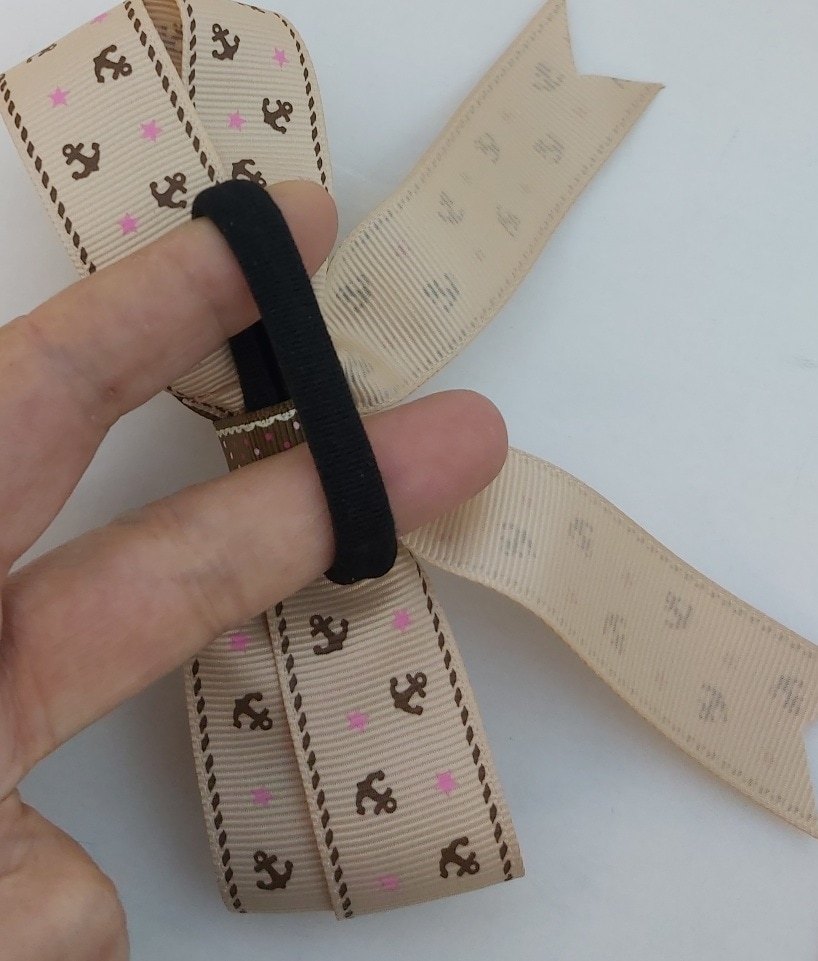 The Starry Harbour Nautical bow hair band - Image 2