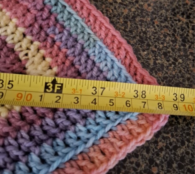 Handmade Crochet Star Blanket in Pastel Rainbow Shades - Perfect for Babies & Gifts - Image 5