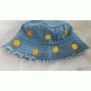 RESERVED FOR SAM Sunshine embroidered Bucket Hat