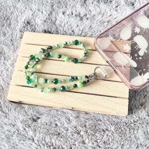 Green Mobile Phone Wrist Strap