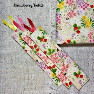 Woodland Bookmark / Handmade Fabric Bookmark