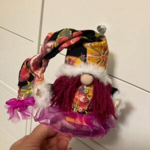 “Tequila Sunrise” The Party Girl Gift Gonk. Mini-Presentation Collectible Art Doll Ornamental Decoration.