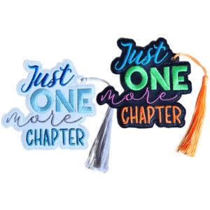 Just One More Chapter Bookmark – Gift For Bookworms