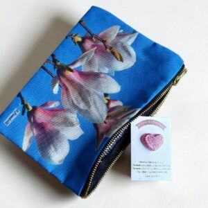 ‘Magnolia’ storage pouch. Customised using Dad’s photograph. All proceeds to The Stroke Association