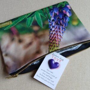 ‘Lupin’ storage pouch. Customised using Dad’s photograph. All proceeds to The Stroke Association