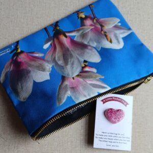 ‘Magnolia’ storage pouch. Customised using Dad’s photograph. All proceeds to The Stroke Association