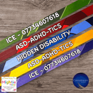 Customizable Emergency & Hidden Disability Wristbands for Children