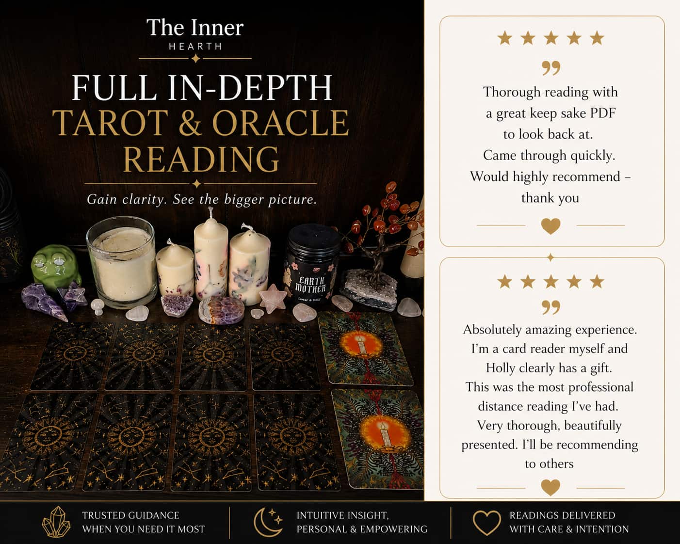 Full Indepth Tarot & Oracle Reading