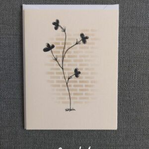 Soft Stems – Pack of 3 blank greeting cards with envelopes