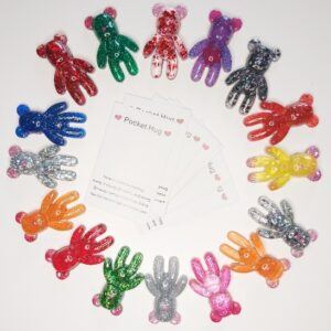 Resin Bear Pocket Hug Token with Poem Card – Thinking of You Gift