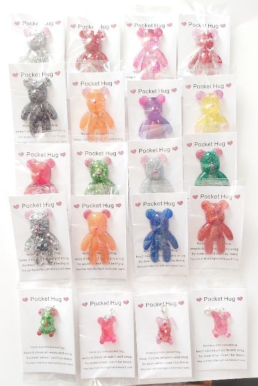 Resin Bear Pocket Hug Token with Poem Card – Thinking of You Gift - Image 7