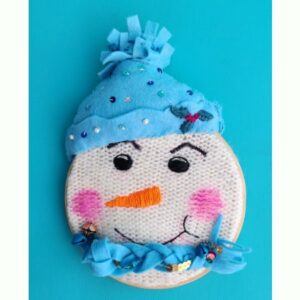 Cute Snowman Wall Decoration, Christmas