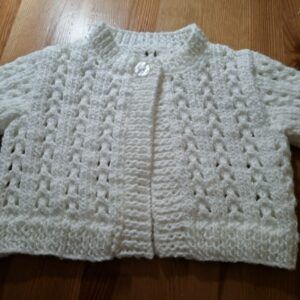 Adorable Sparkly Short-Sleeved Cardigan for Toddlers – Age 1-2