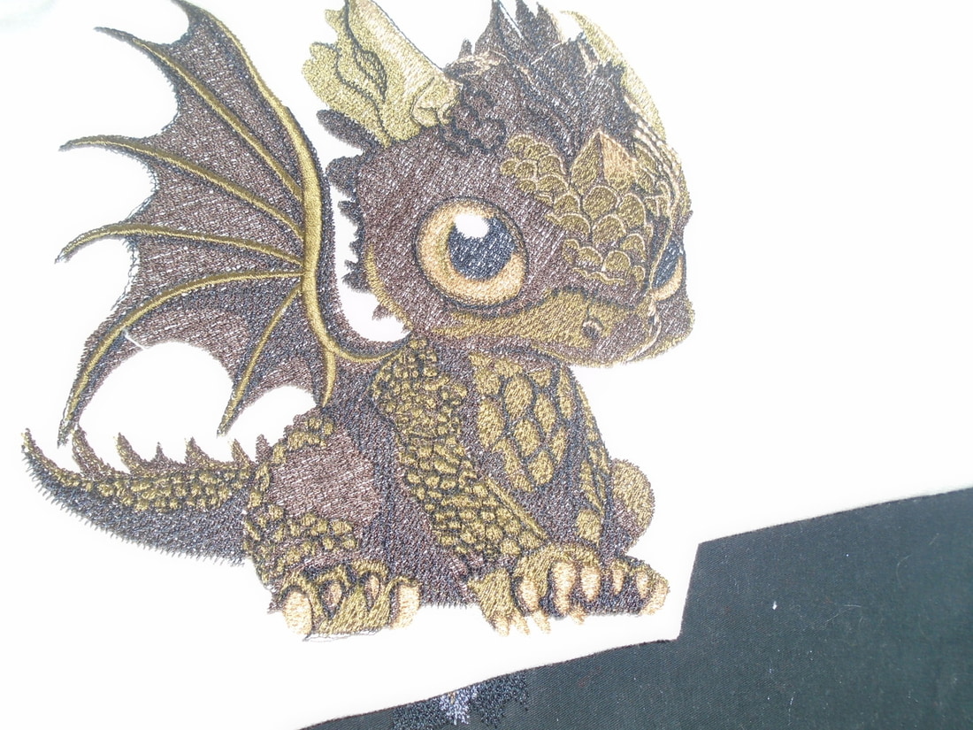 Red Dragon Fun Machine Embroidery Design - Ignite Your Creativity - Image 2