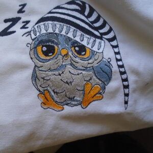 Charming Fun Owl Cushion Cover or Tote Bag – Add Whimsical Style to Any Space