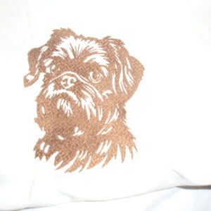 Charming Griffon Bruxellois Tote Bag and Cushion