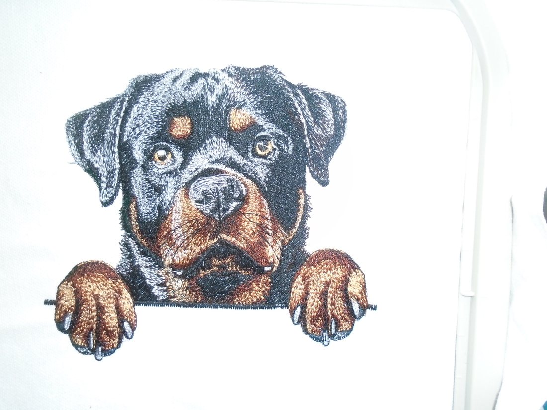 Stylish Rottweiler Tote Bag - Perfect for Dog Lovers - Image 4