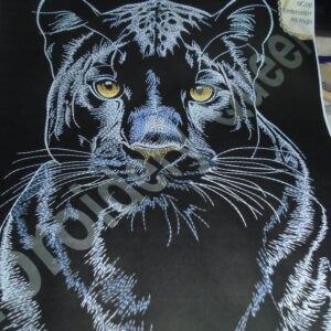 Elegant Black Leopard Tote Bag or Cushion – Stylish Animal Print Accessories