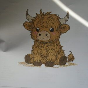 Charming Highland Cow Tote Bag or Cushion – Rustic Elegance for Your Home & Style