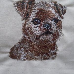 Charming Griffon Bruxellois Tote Bag and Cushion