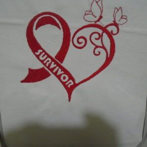 Inspirational Survivor Stroke & Cancer Tote Bag, Cushion Cover, or Picture
