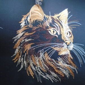 Stylish Cat Tote Bag or Cushion Cover for Cat Lovers