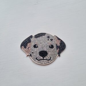 Charming Dalmatian Diamond Art Coaster – Gift Wrapped & Varnished