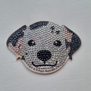 Charming Dalmatian Diamond Art Coaster – Gift Wrapped & Varnished
