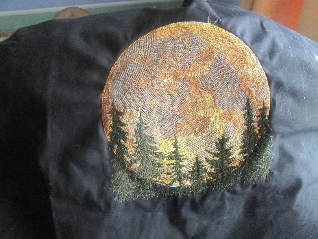 Moonlit Forest View: Tote Bag, Cushion Cover & Picture