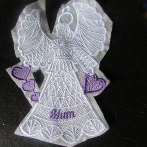 Elegant Large Lace Angels – Perfect Gift for Moms and Nurses