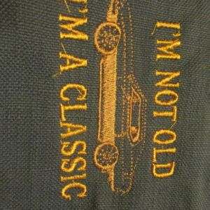 Customizable Saying for a Tee Shirt, Sweatshirt, and Cushion Cover the saying in Various Colours