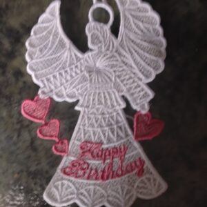 Charming Birthday Angel Ornament – Perfect Keepsake Gift