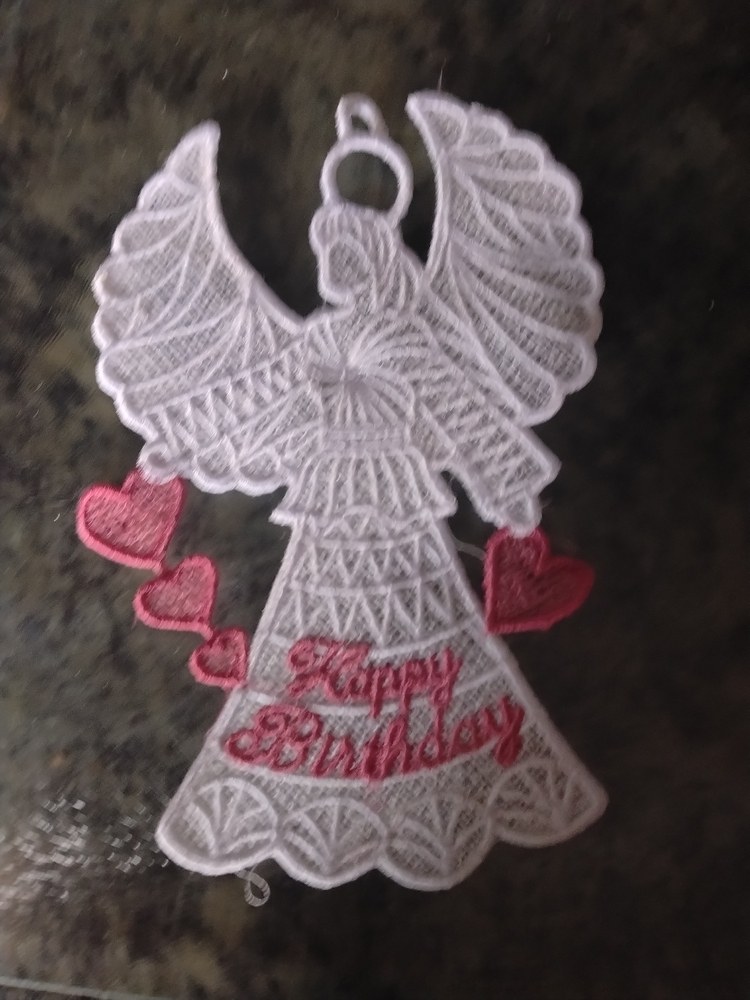 Charming Birthday Angel Ornament - Perfect Keepsake Gift
