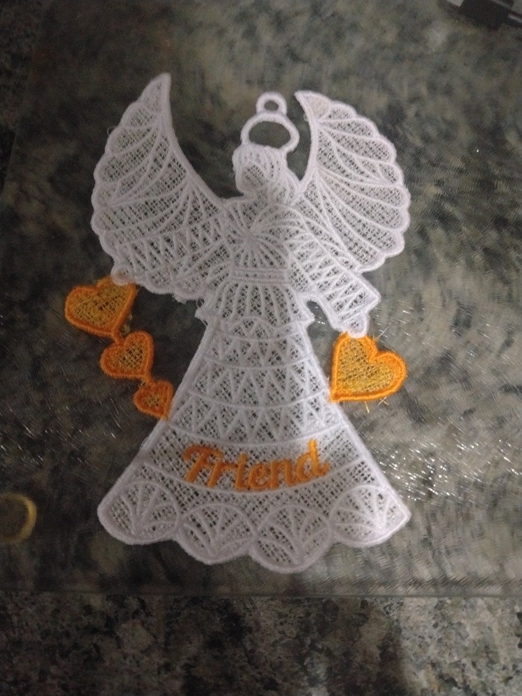 Charming Birthday Angel Ornament - Perfect Keepsake Gift - Image 2