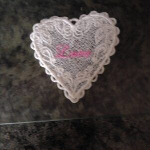 Exquisite Lace Heart Gift: Perfect Token of Love